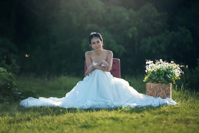 Celestial-themed wedding